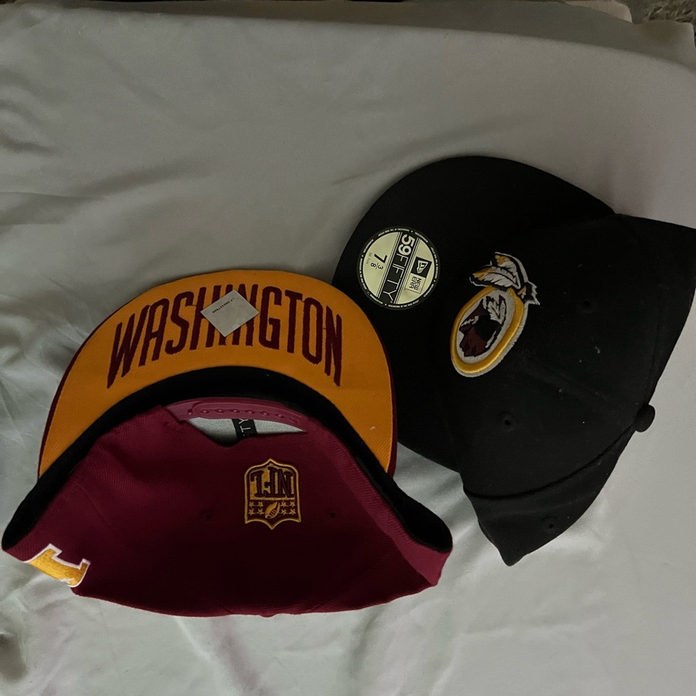 New era and 59fifty NFL redskins SnapBack collectibles never worn